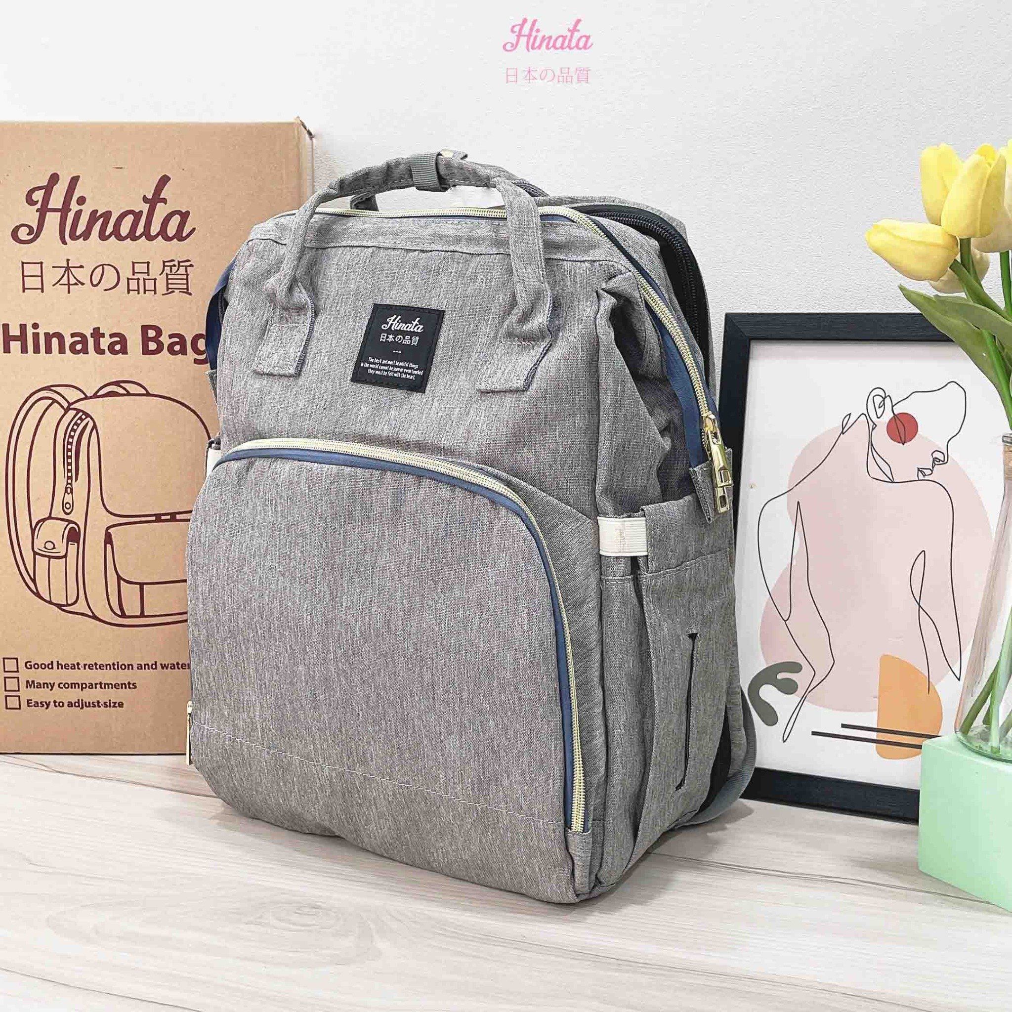 Balo bỉm sữa nôi di động BL04 Hinata Nhật Bản