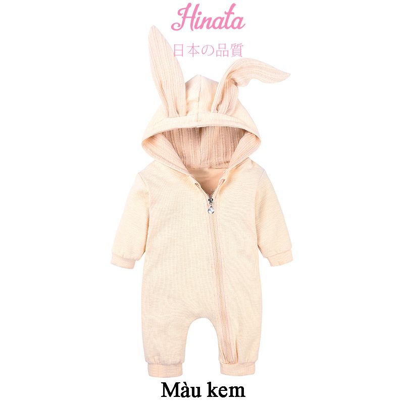 Set Romper unisex tai thỏ dễ thương BF52 Hinata