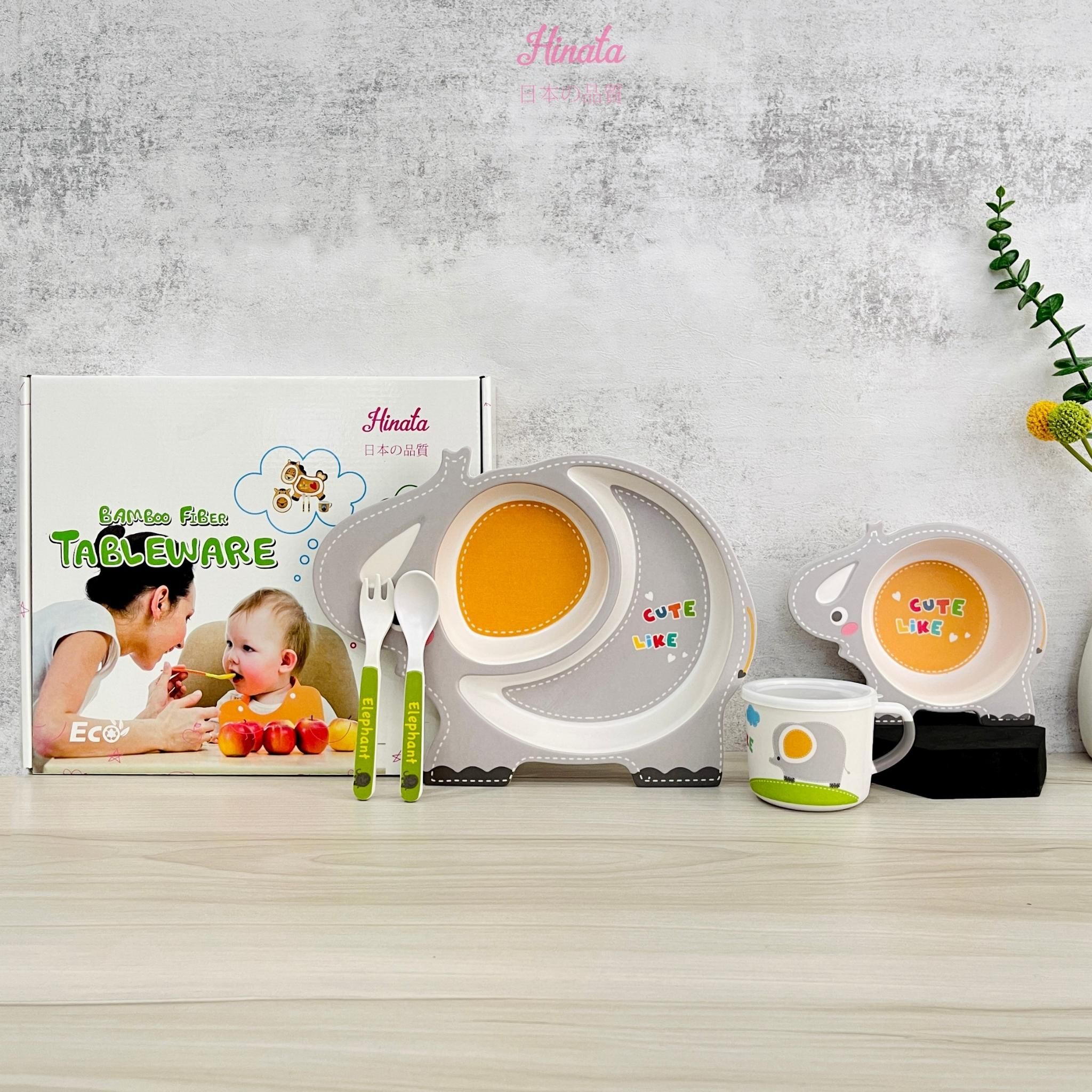 Bộ bát ăn dặm Hinata Nhật Bản BAD01