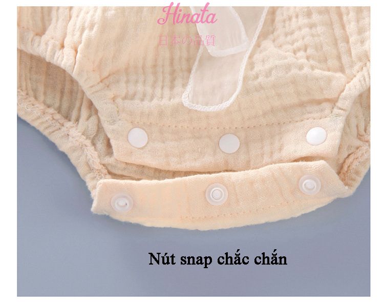 Set Bodysuit dễ thương cho bé gái BF54 Hinata