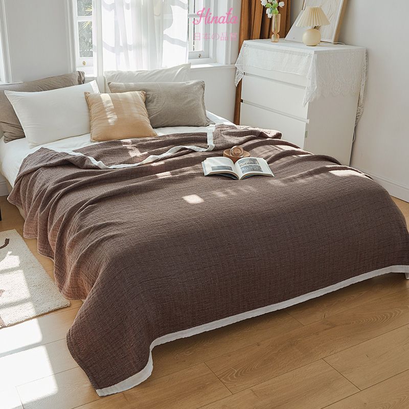 Khăn mền bông cao cấp cho mẹ KM01 chất liệu Muslin Hinata - Nội địa Nhật