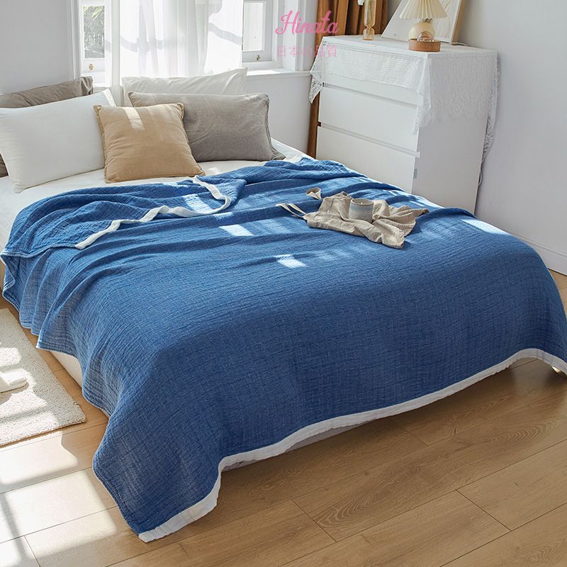 Khăn mền bông cao cấp cho mẹ KM01 chất liệu Muslin Hinata - Nội địa Nhật