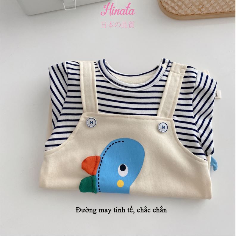 Body Sleepsuit chú khủng long hoạt hình Hinata cho bé trai BF22