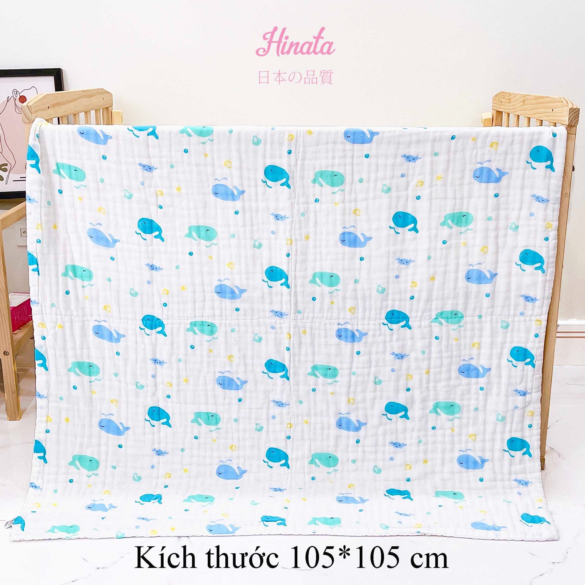  (50%OFF) Khăn tắm cho bé Hinata KT01 