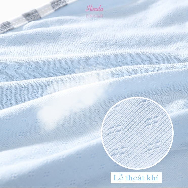 Túi ngủ cotton Hinata TN02 giúp bé ngủ ngon, không giật mình