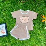  Set đồ gấu cute cho bé Unisex BF79 