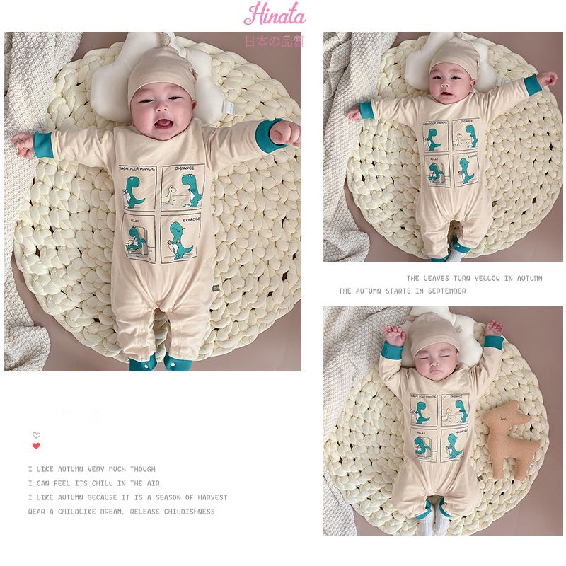 Body Sleepsuit unisex chú khủng long nhỏ Hinata BF32