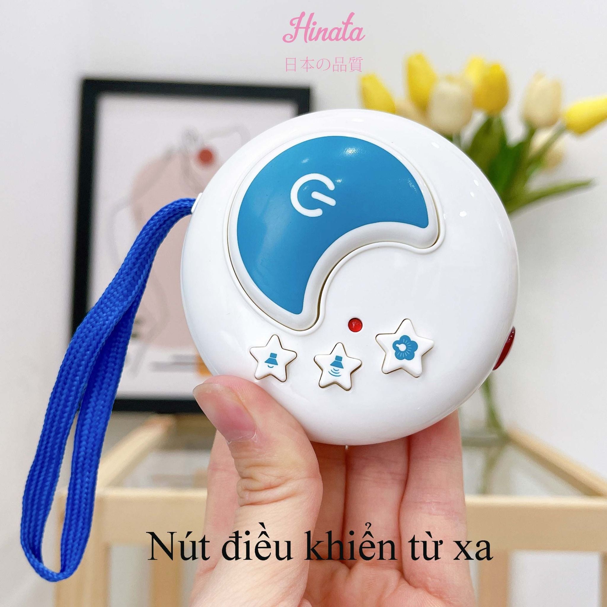 Bộ đồ chơi âm nhạc treo nôi Hinata BDC15 + Remote điều khiển từ xa