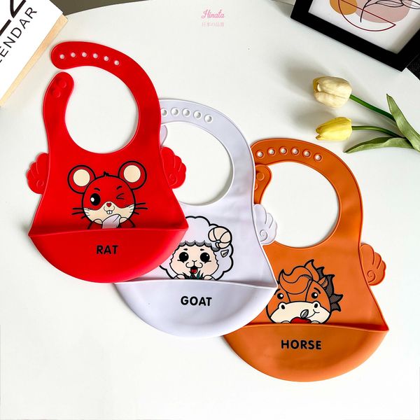  Set 2 Yếm silicone trẻ em ba chiều Y09 