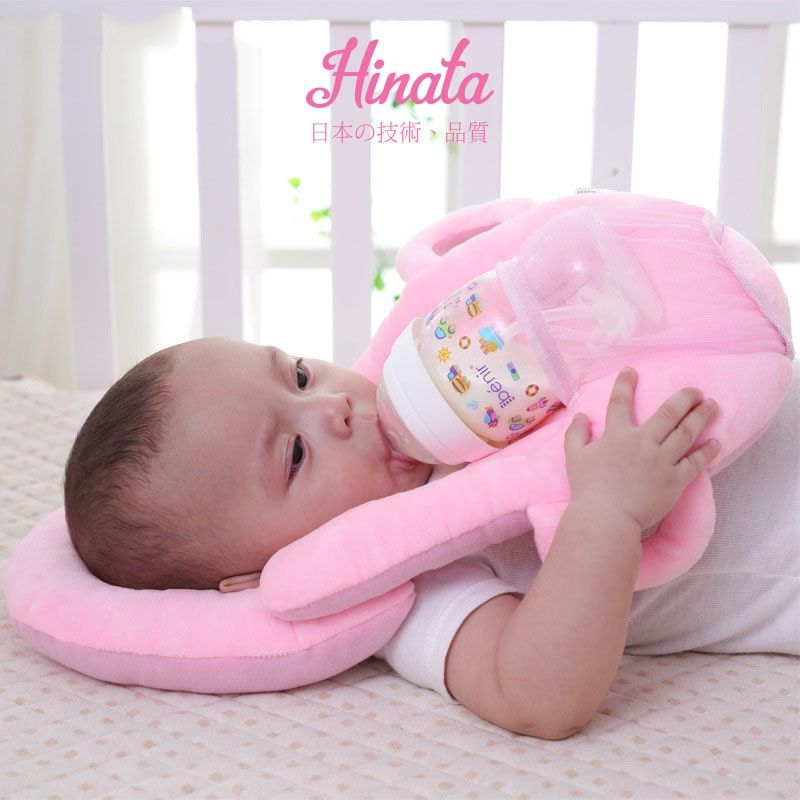 Gối em bé đa năng cố định bình sữa Hinata G03
