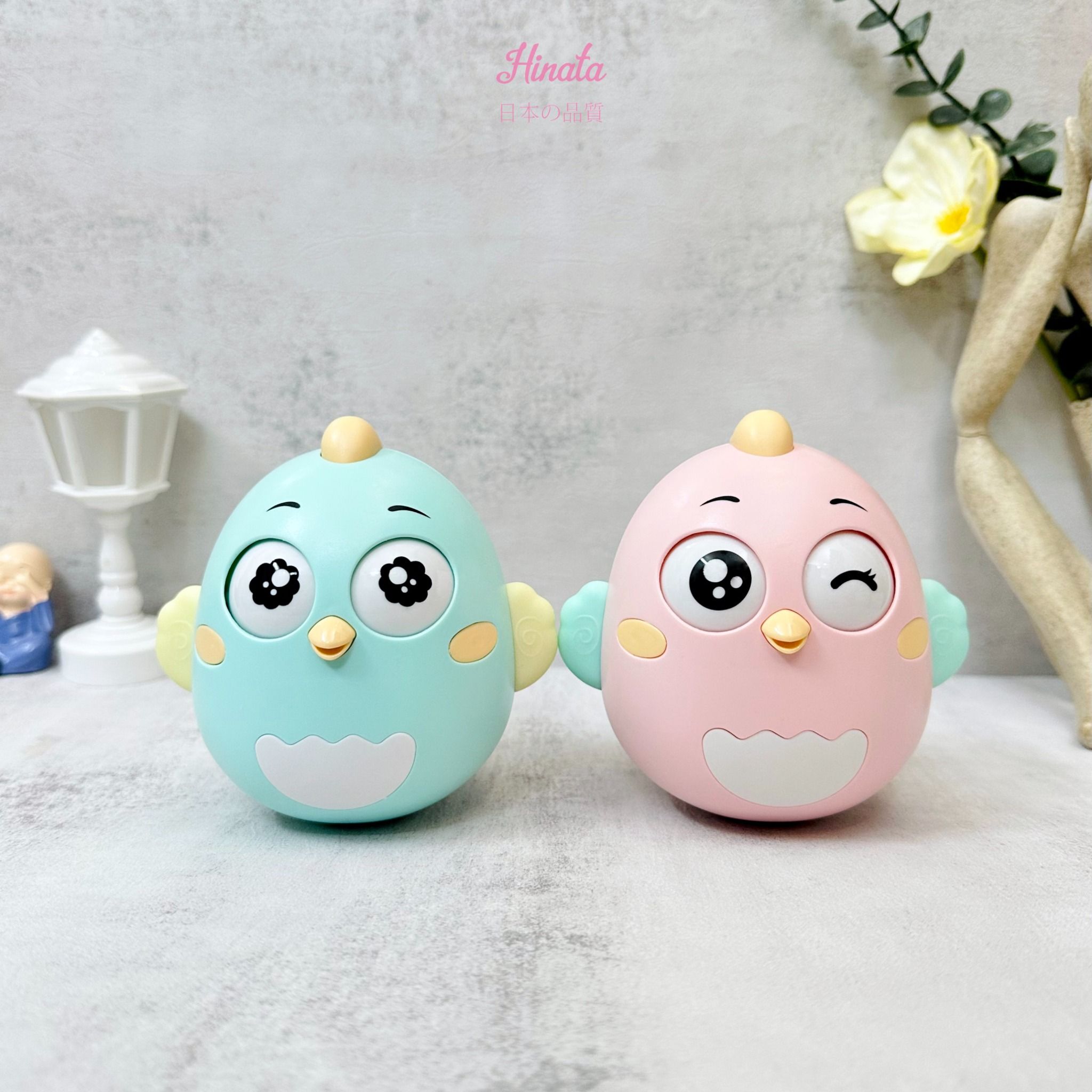 Lật đật hình gà con cho bé Hinata DC74