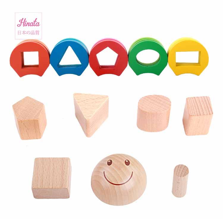Đồ chơi xếp hình bằng gỗ Hinata DC19