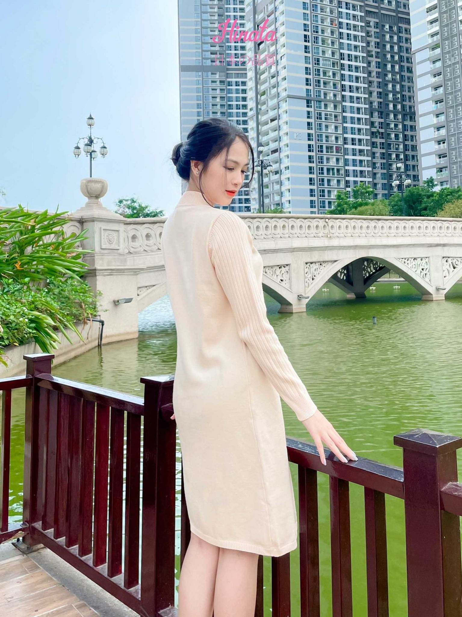 (SALE) Đầm bầu Len dáng xuông Hinata DB025