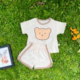  Set đồ gấu cute cho bé Unisex BF79 