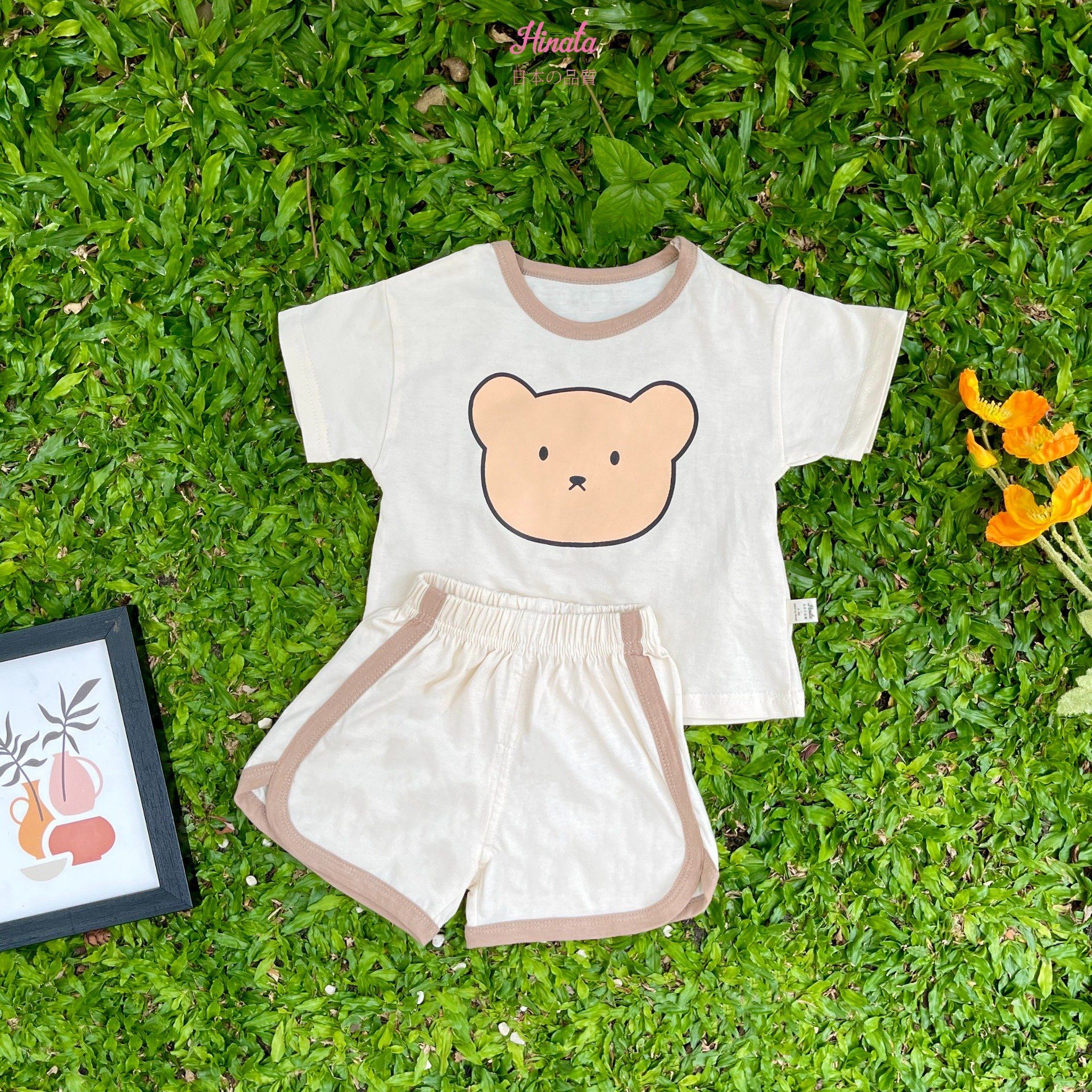 Set đồ gấu cute cho bé Unisex BF79