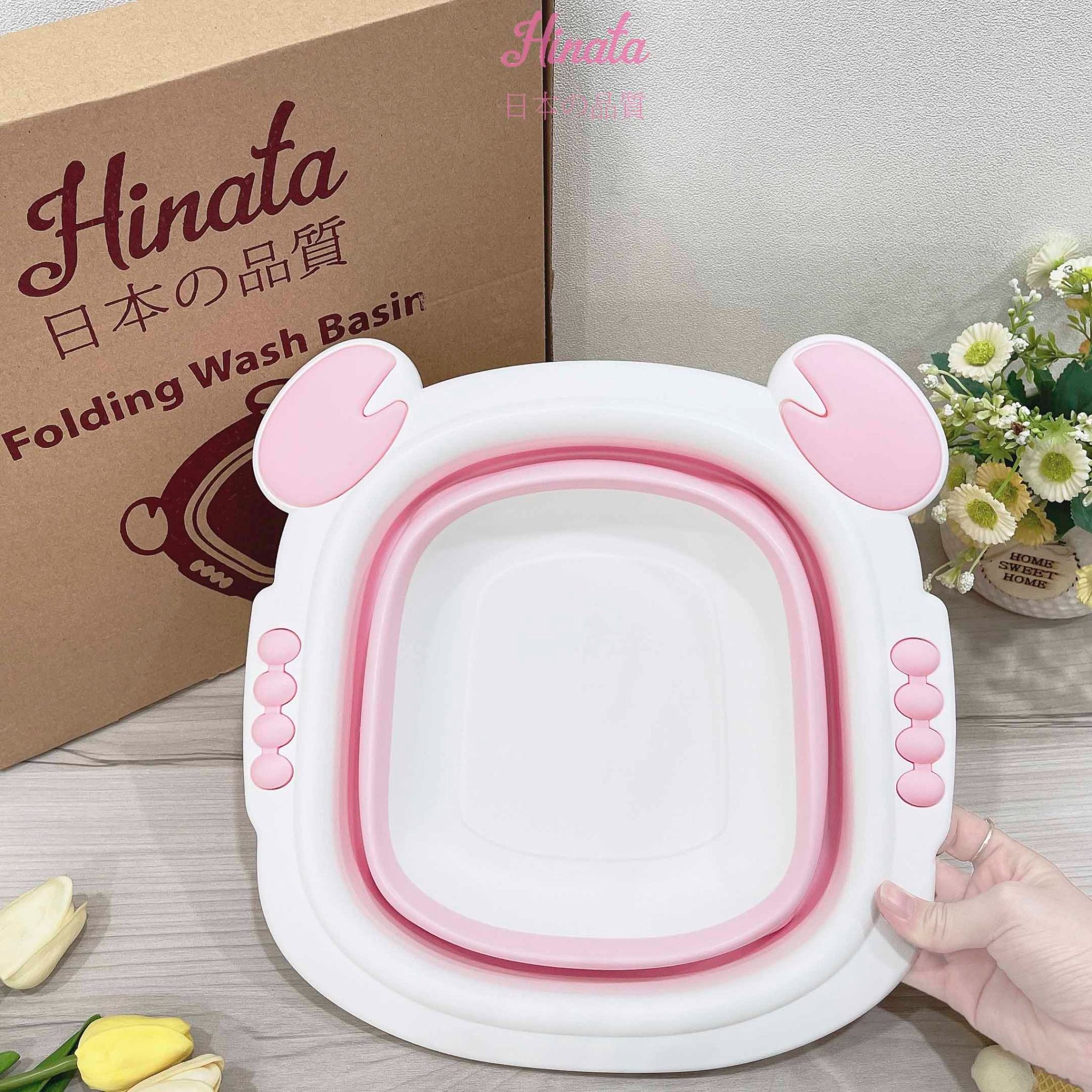  Thau rửa mặt di động Hinata Nhật Bản BT10 