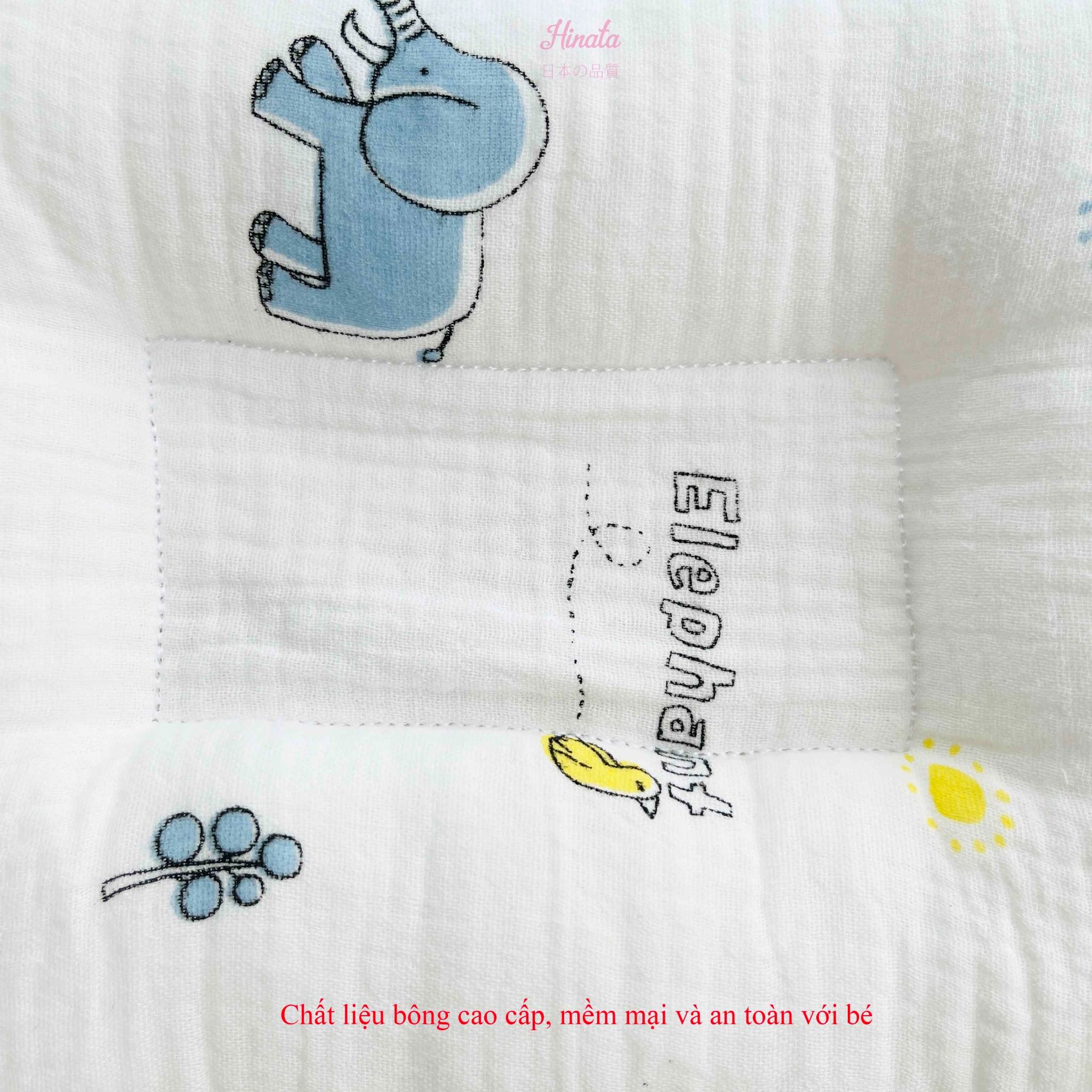 Gối cố định chống móp đầu cho bé G14