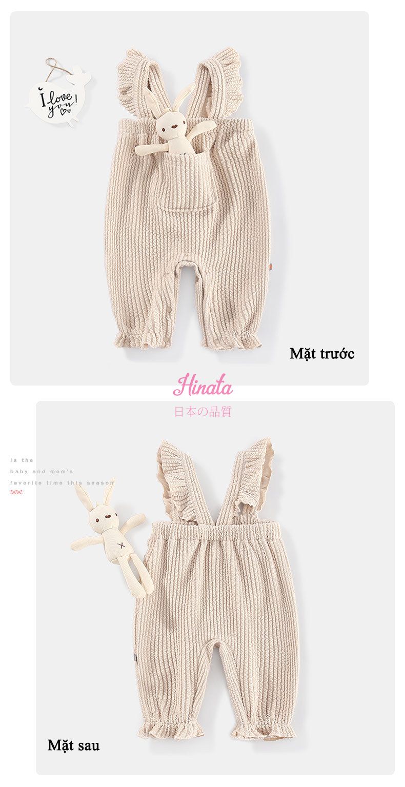 Body Romper phong cách Hàn Quốc Hinata cho bé gái BF24