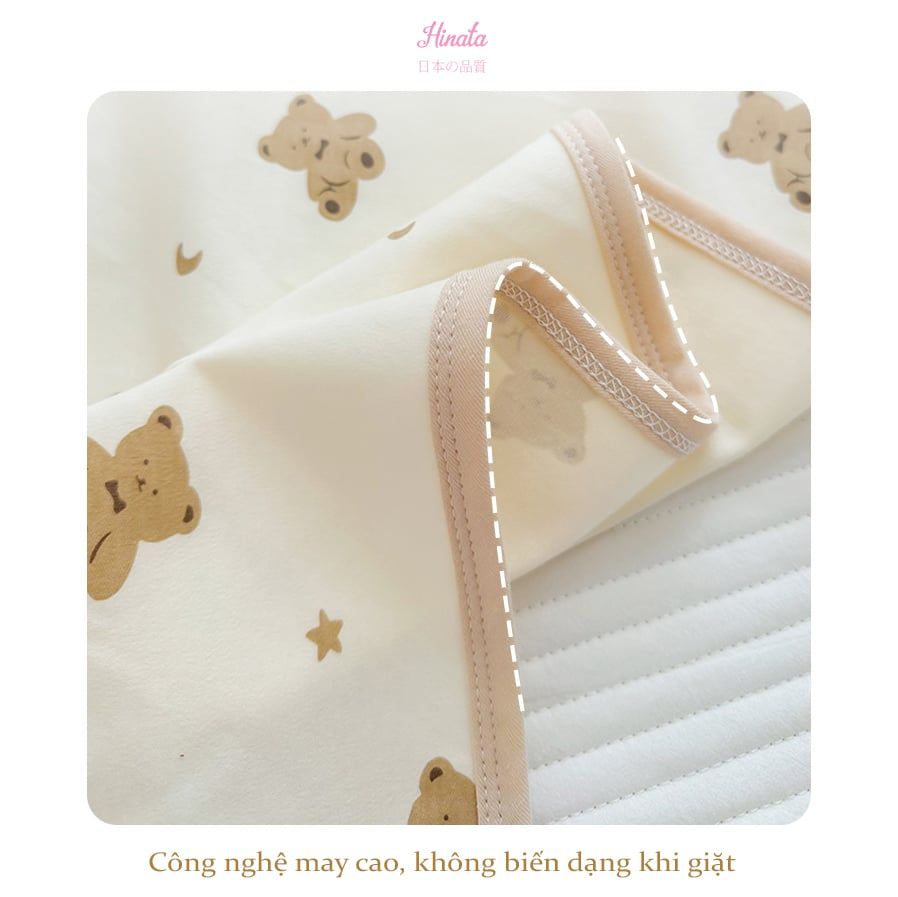 Khăn quấn cotton nguyên chất loại I Hinata KU02