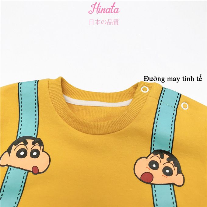 Body Sleepsuit Crayon Shin-Chan Hinata cho bé trai BF14
