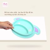  Bát ăn dặm Piglet Silicone BAD02 Hinata Nhật 