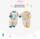  Body Sleepsuit unisex chú khủng long nhỏ Hinata BF32 