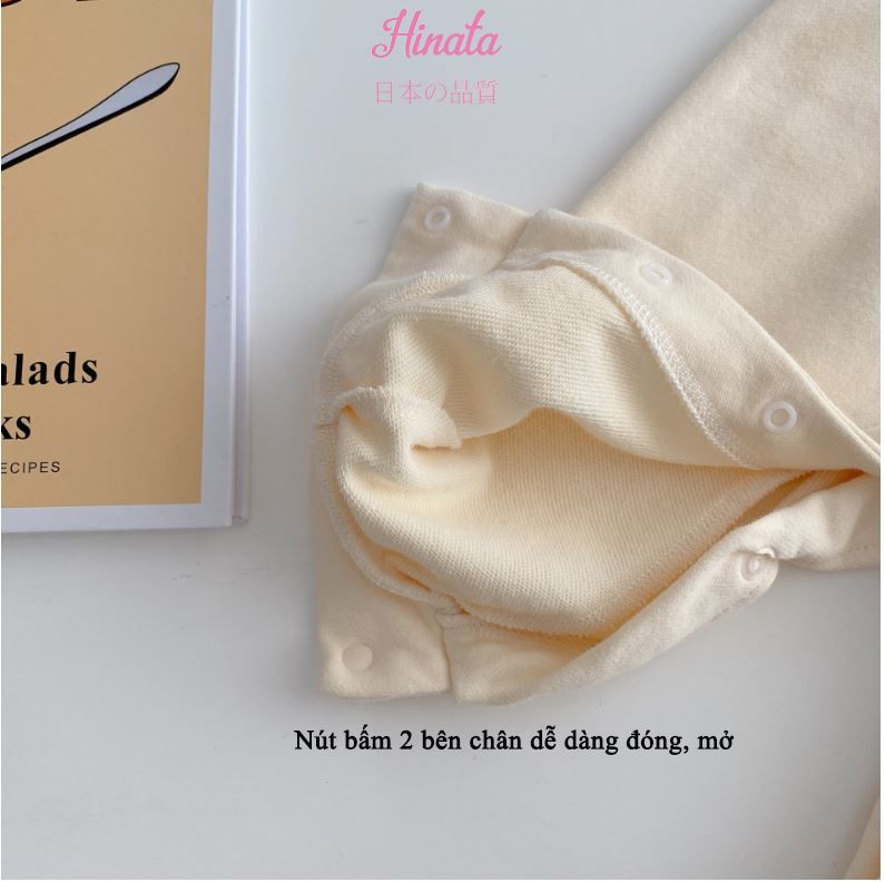 Body Sleepsuit chú khủng long hoạt hình Hinata cho bé trai BF22