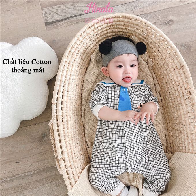 Body Sleepsuit Caro Crayon Shin-Chan cho bé trai BF17 Hinata