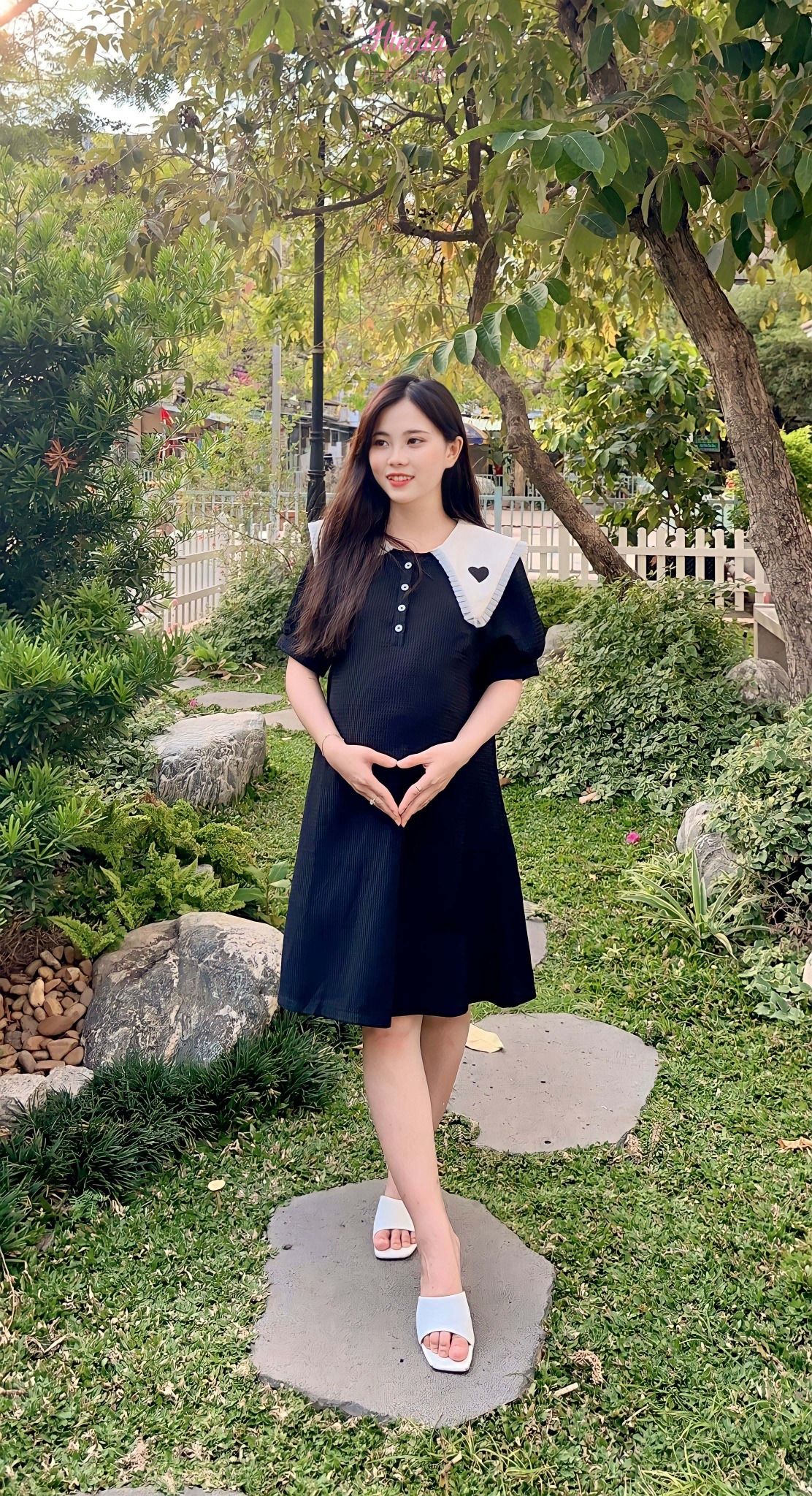 Đầm bầu DB038 Hinata Nhật Bản