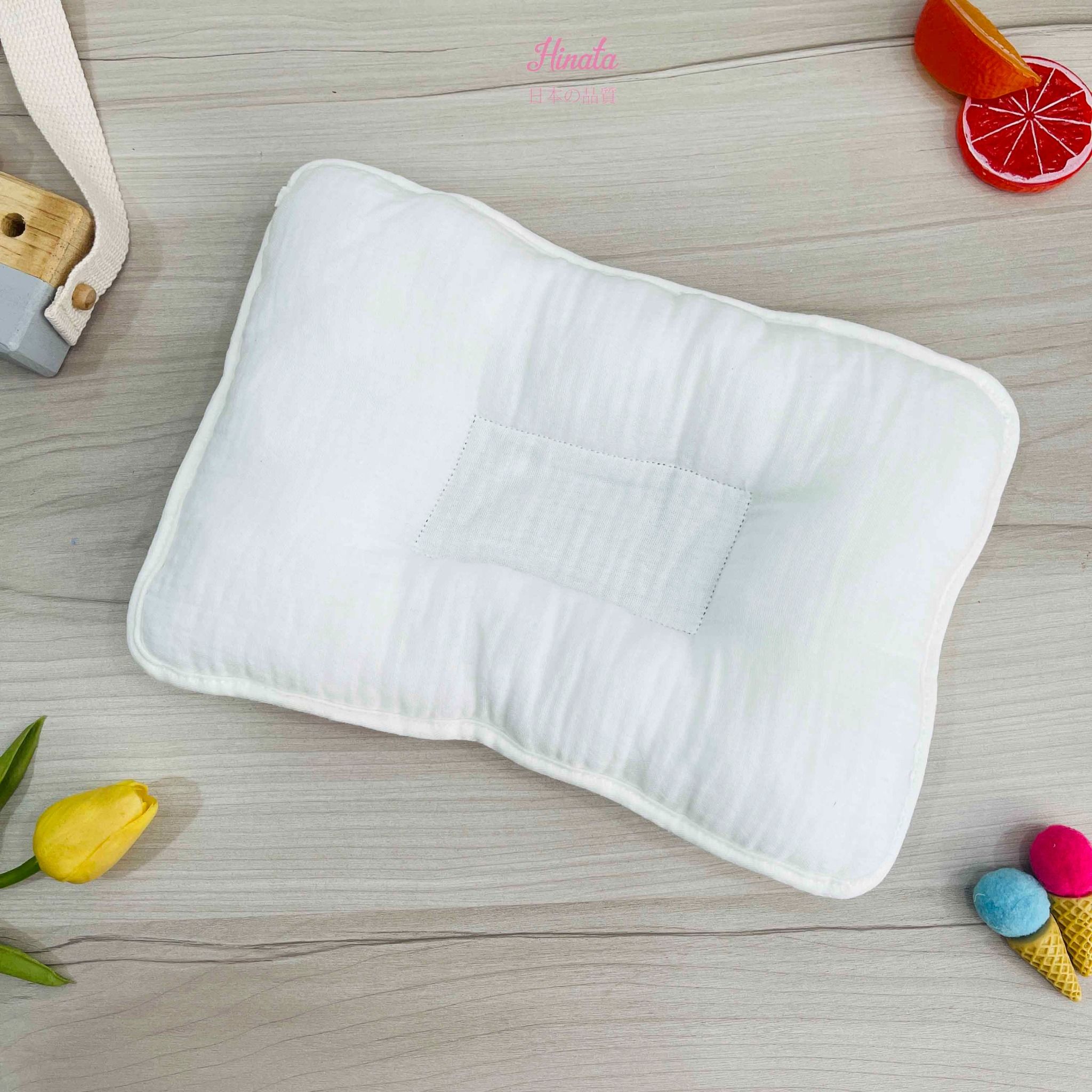 Gối cố định chống móp đầu cho bé G14
