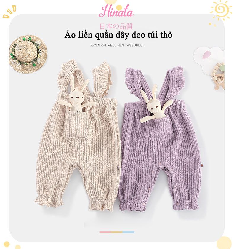  Body Romper phong cách Hàn Quốc Hinata cho bé gái BF24 