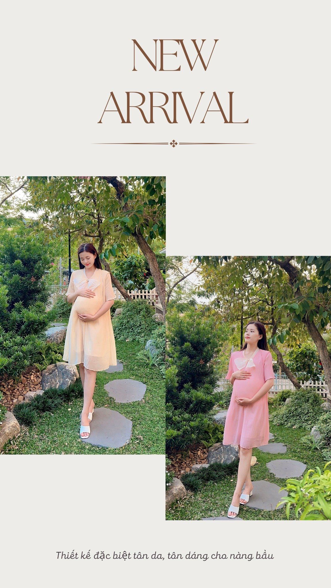 Đầm bầu DB042 Hinata Nhật Bản