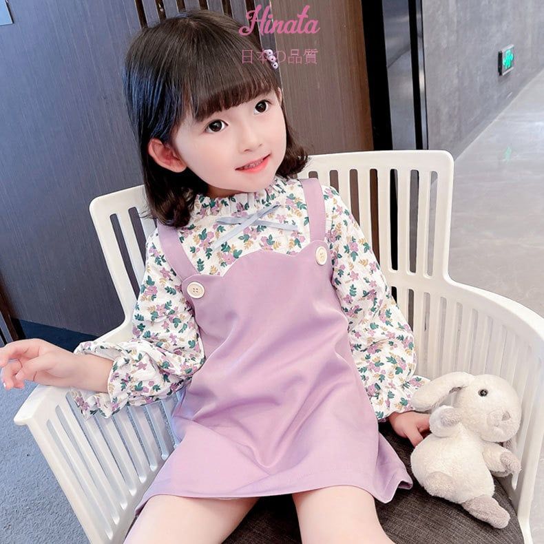 Đầm hoa nhí cho bé gái Hinata BF43
