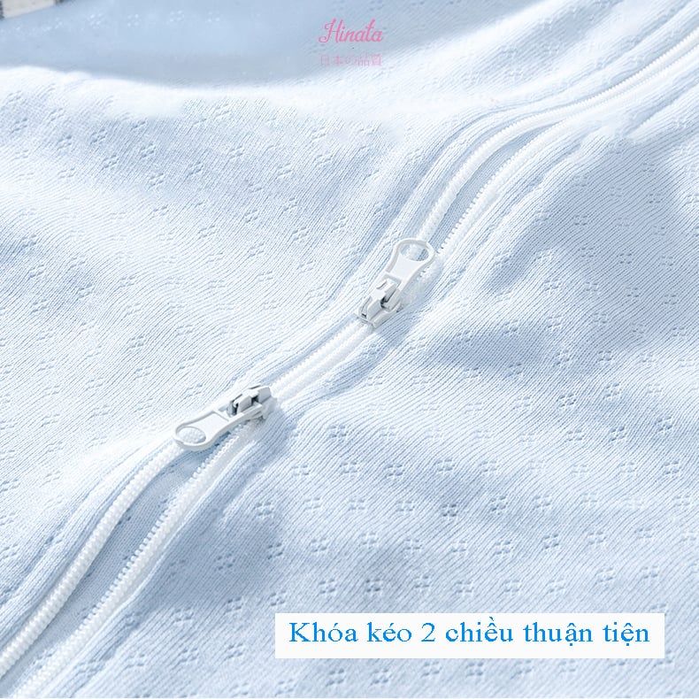 Túi ngủ cotton Hinata TN02 giúp bé ngủ ngon, không giật mình