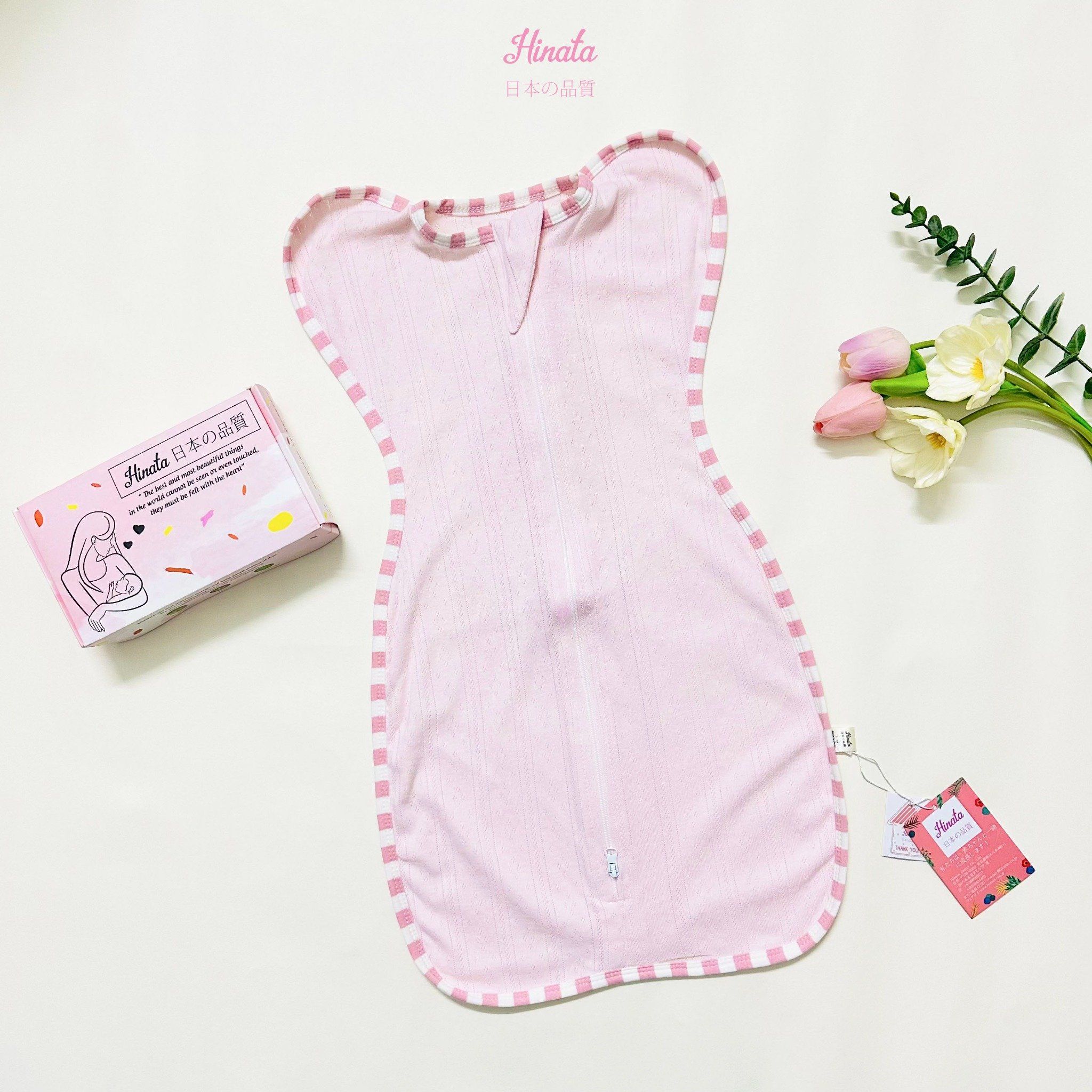Túi ngủ cotton Hinata TN02 giúp bé ngủ ngon, không giật mình