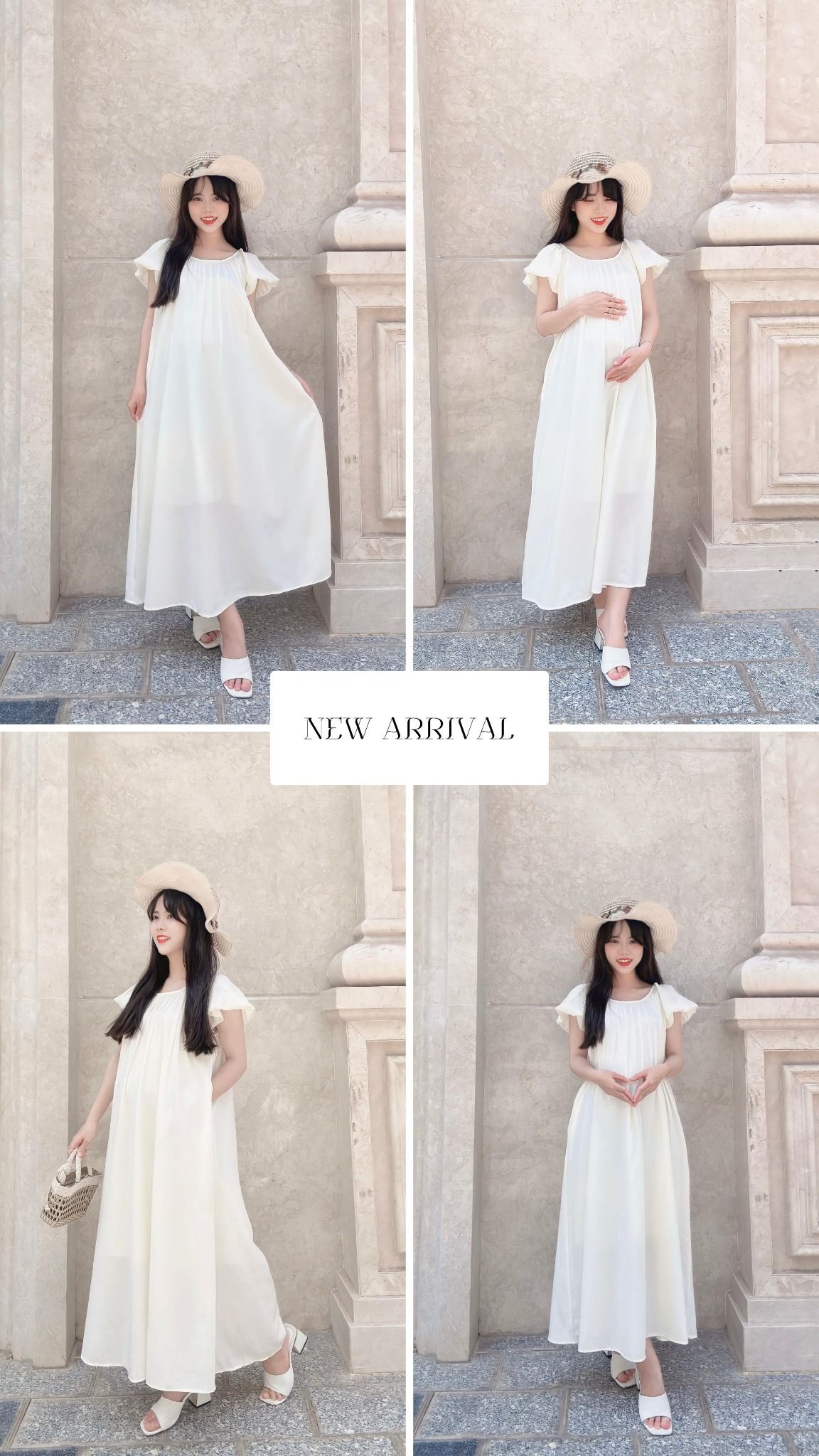 Đầm bầu DB039 Hinata Nhật Bản