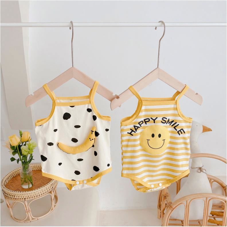 Bodysuit unisex 2 dây siêu dễ thương Hinata BF19