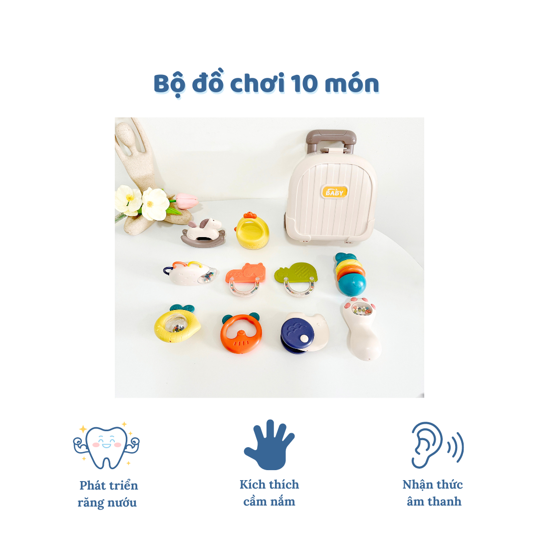 Bộ đồ chơi thông minh BDC36 - Thương hiệu Hinata Nhật Bản