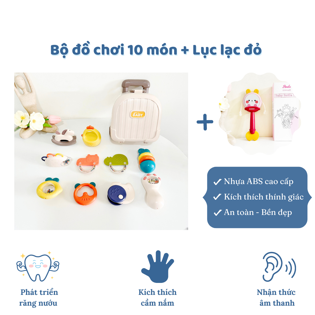 Bộ đồ chơi thông minh BDC36 - Thương hiệu Hinata Nhật Bản
