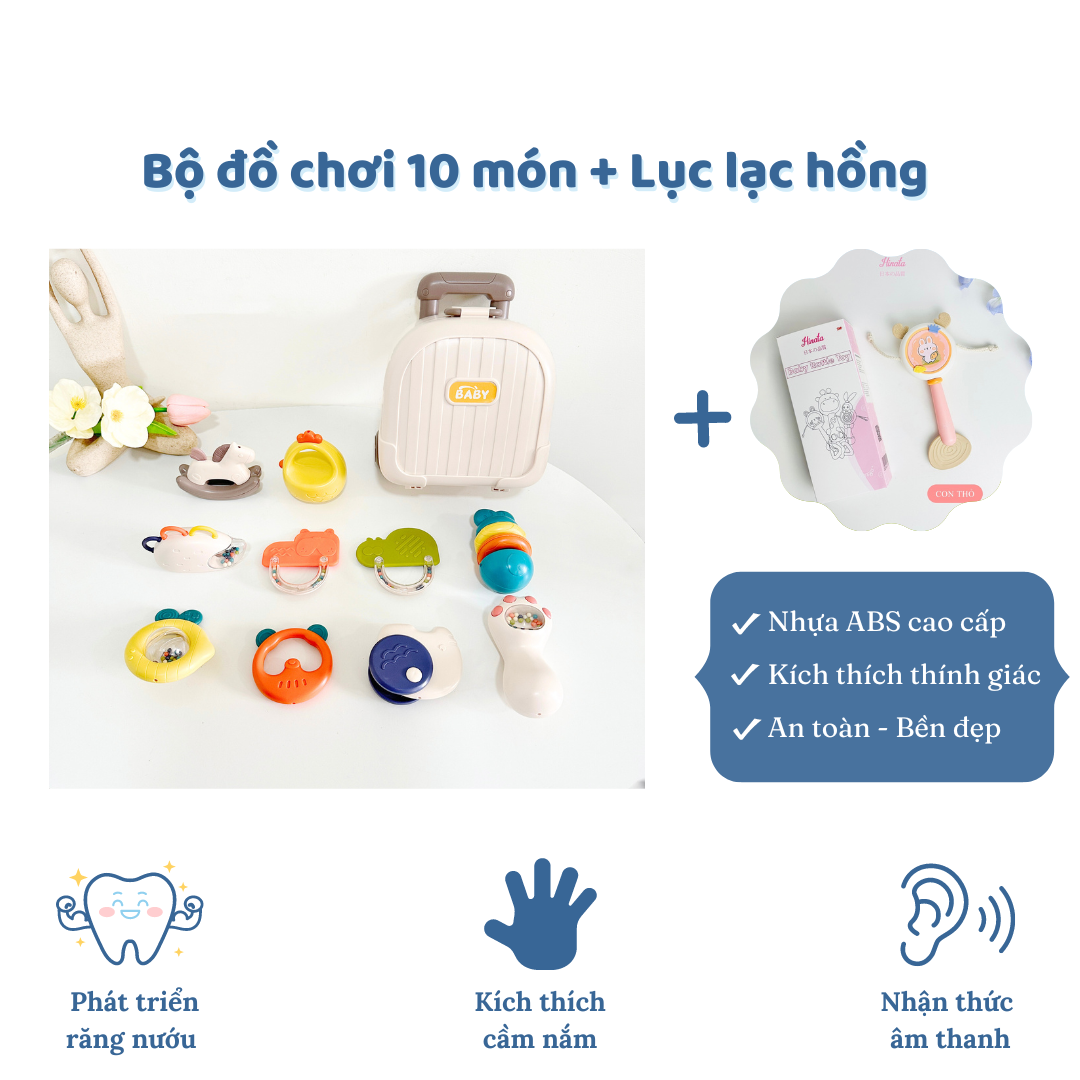 Bộ đồ chơi thông minh BDC36 - Thương hiệu Hinata Nhật Bản