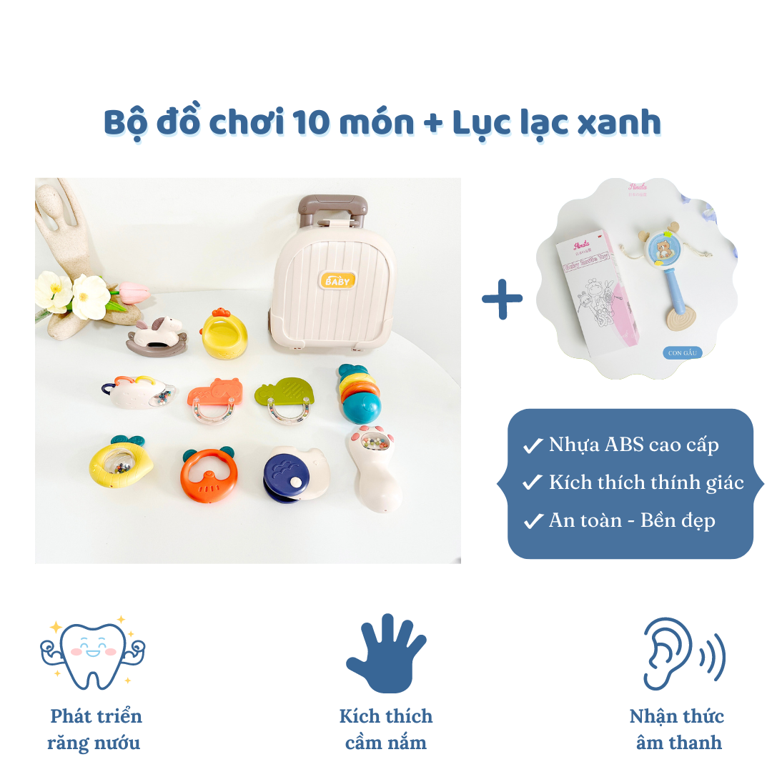 Bộ đồ chơi thông minh BDC36 - Thương hiệu Hinata Nhật Bản