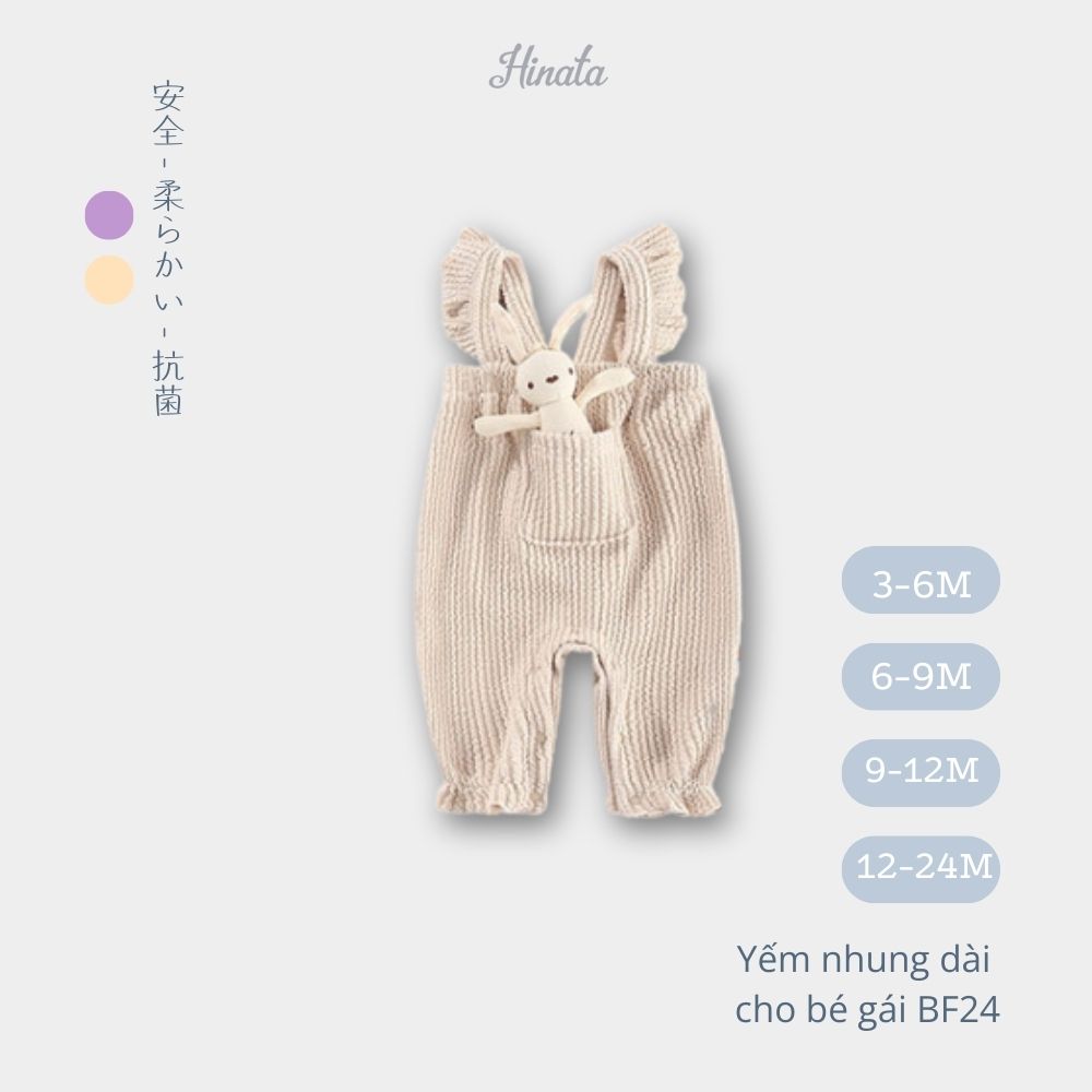 Body Romper phong cách Hàn Quốc Hinata cho bé gái BF24