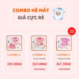  [03 Set] Bộ đồ mặc nhà cho bé gái Hinata BF81 