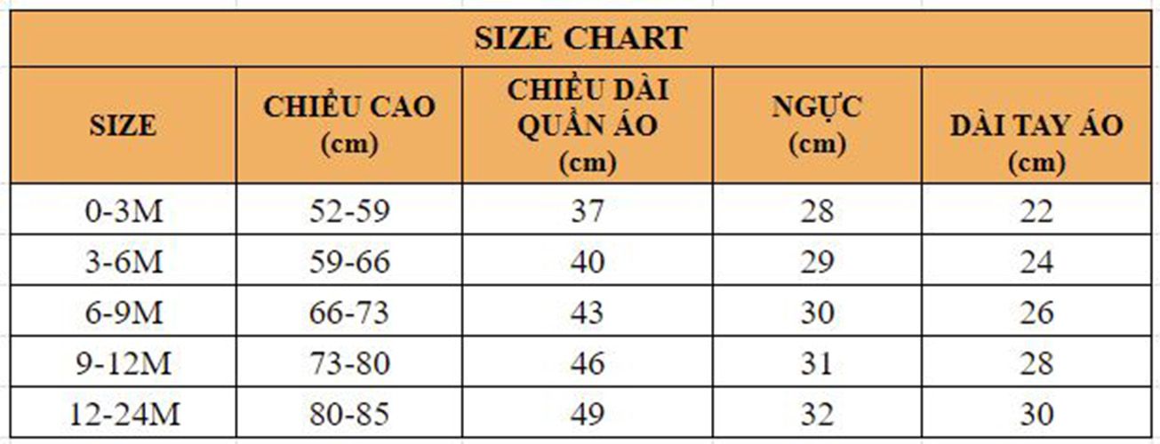 Set Bodysuit dễ thương cho bé gái BF54 Hinata