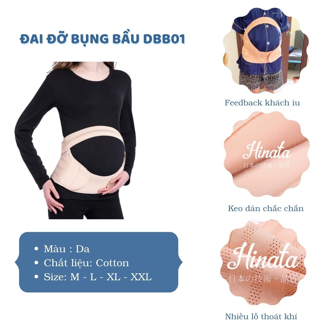 Đai đỡ bụng bầu Hinata DBB01