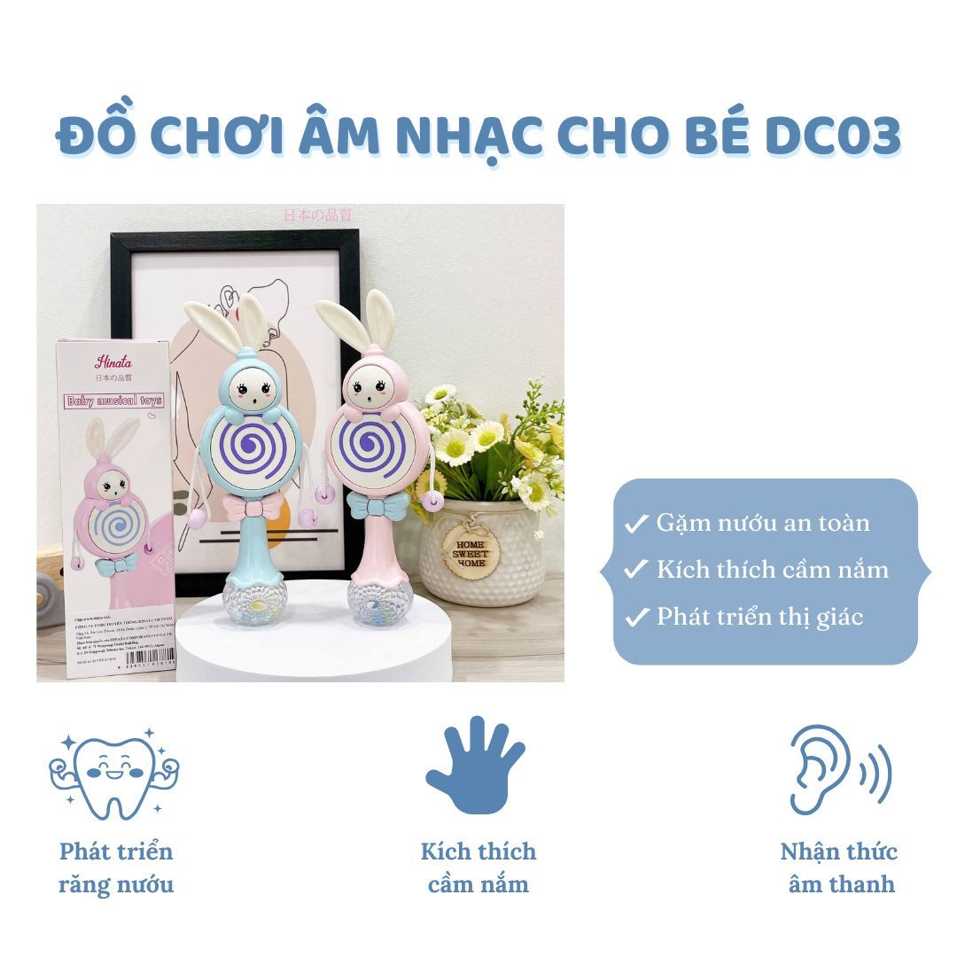 Đồ chơi âm nhạc cho bé Hinata DC03