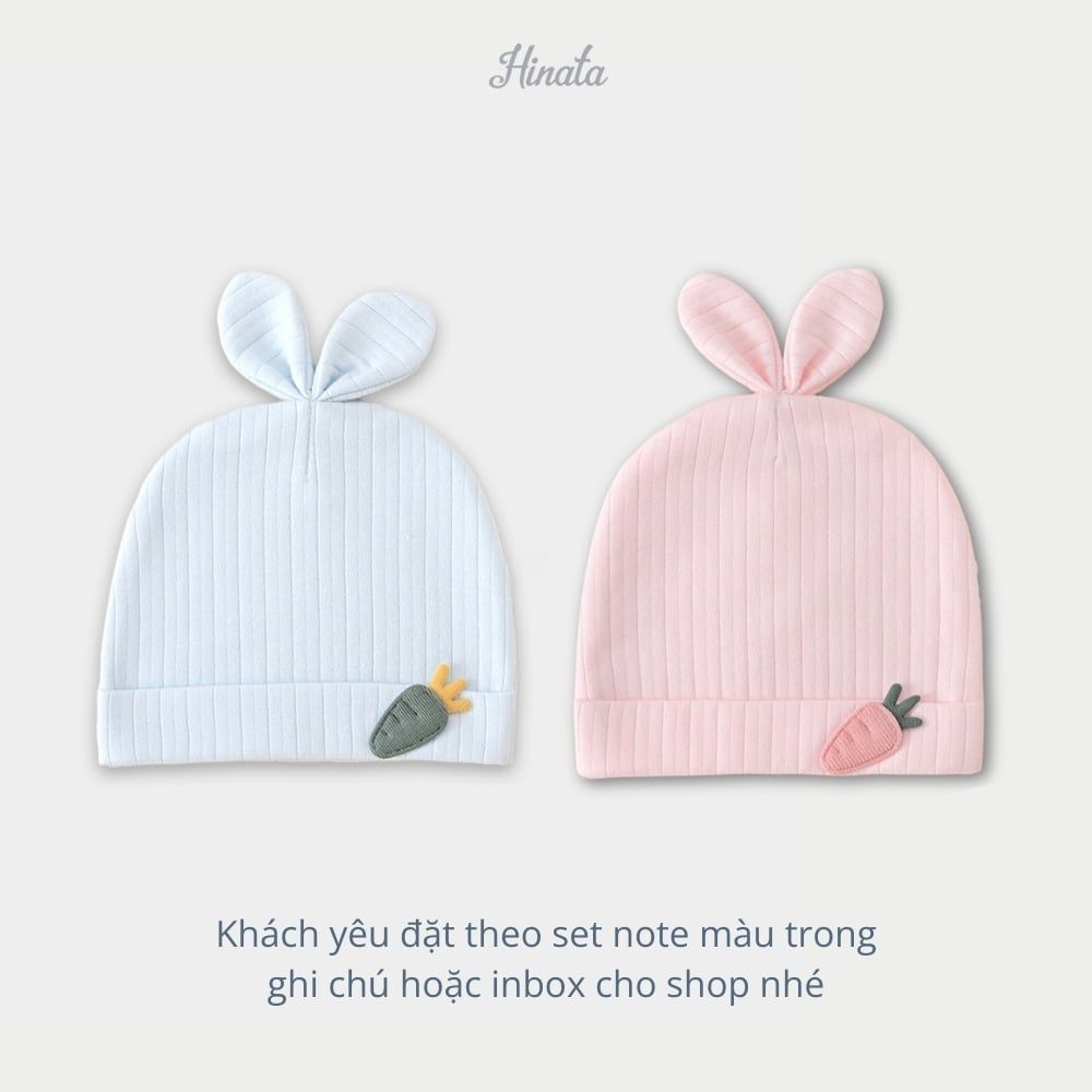 Mũ sơ sinh cho bé Unisex Hinata MU01