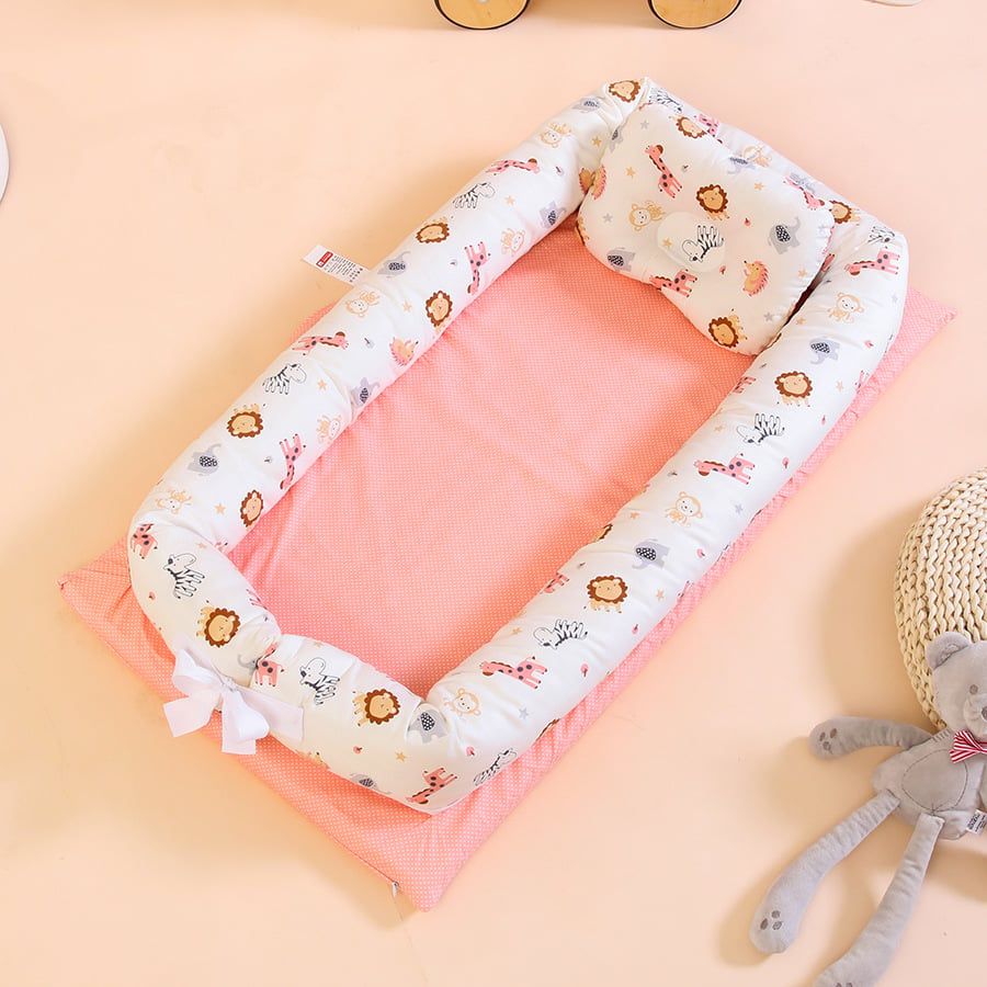 Combo giường nệm cho bé Hinata N01 (Không kèm chăn)