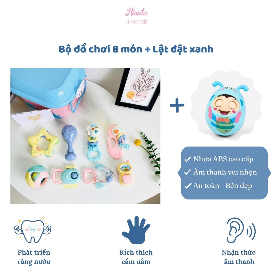 Bộ đồ chơi phát triển trí não BDC30 Hinata Nhật Bản