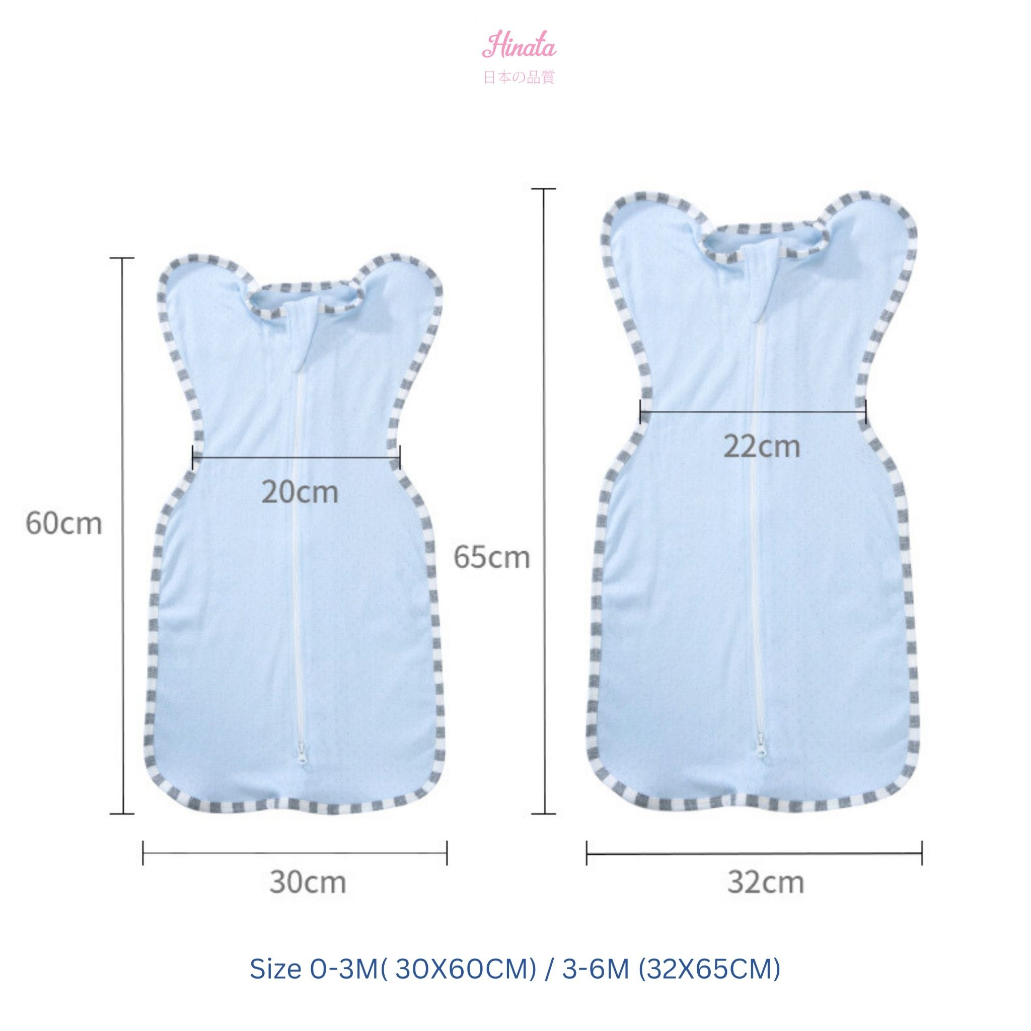 Túi ngủ cotton Hinata TN02 giúp bé ngủ ngon, không giật mình